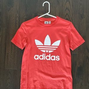Salmon Pink Adidas shirt